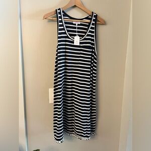 Sundry maritime striped tank dress